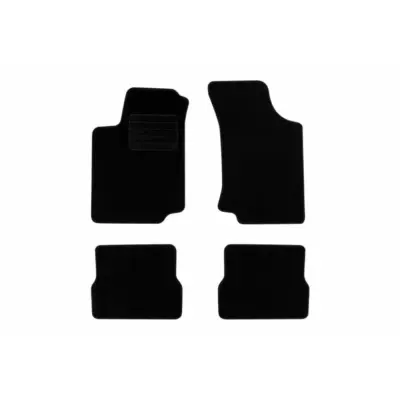 Tappetini Tessuto Set 4 Pezzi Neri per Volkswagen Golf Iii 1991-1996