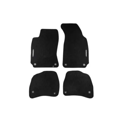 Tappetini Tessuto Set 4 Pezzi Neri per Volkswagen Passat B5 1996-2005