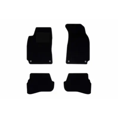 Tappetini Tessuto Set 4 Pezzi Neri per Volkswagen Passat B5 1997-2005