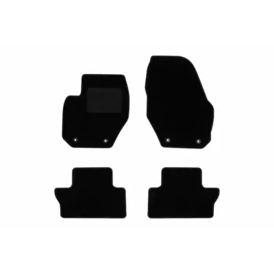 Tappetini Tessuto Set 4 Pezzi Neri per Volvo S60 2011-2018