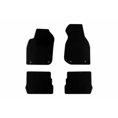 Tappetini Tessuto Set 4 Pezzi Nero per Audi A6 1997-2000