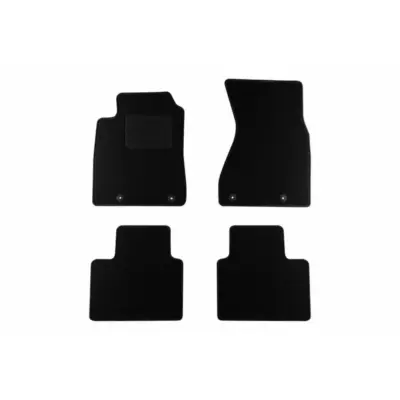 Tappetini Tessuto Set 4 Pezzi Nero per Audi A8 2001-2003