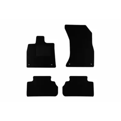Tappetini Tessuto Set 4 Pezzi Nero per Audi Q5 Sportback dal 2016