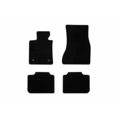 Tappetini Tessuto Set 4 Pezzi Nero per BMW Serie 6 Gran Turismo G32 dal 2017