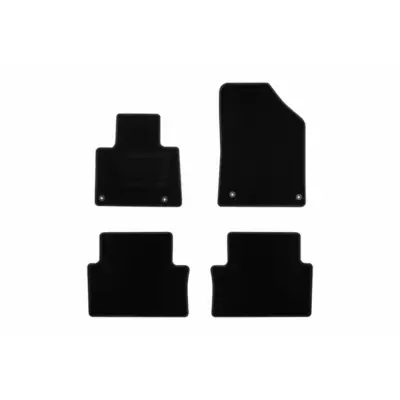 Tappetini Tessuto Set 4 Pezzi Nero per Citroën C5 2008-2017