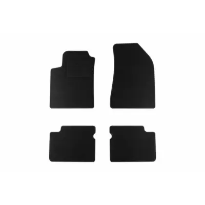 Tappetini Tessuto Set 4 Pezzi Nero per Fiat Bravo 2007-2014