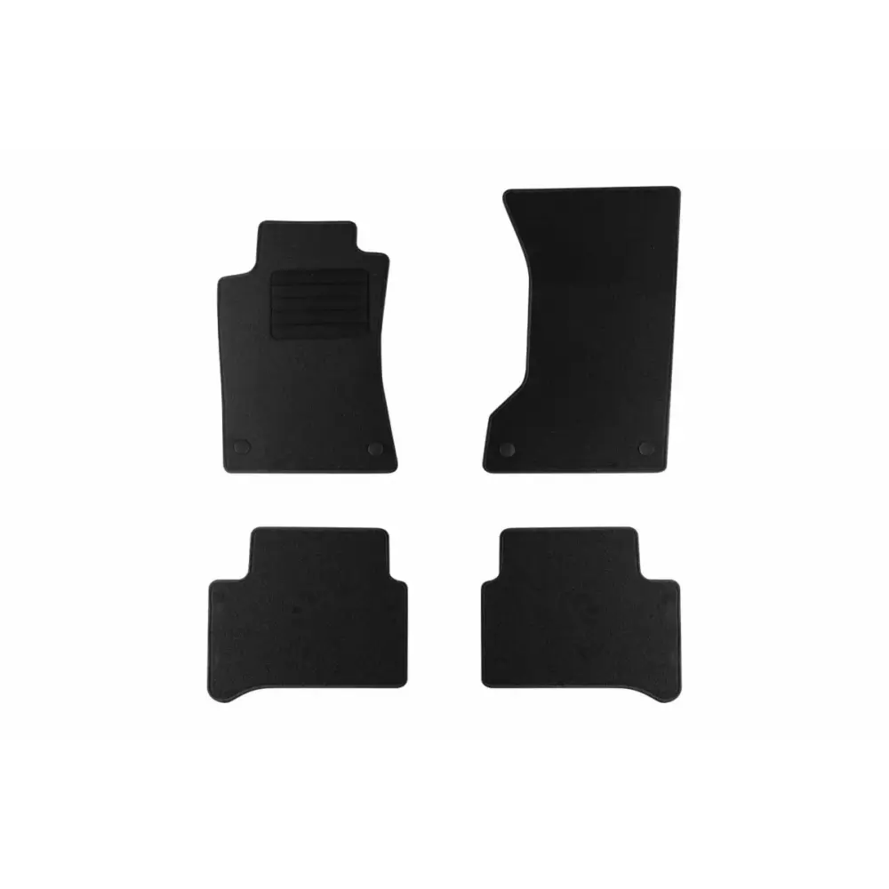 Tappetini Tessuto Set 4 Pezzi Nero per Mercedes Classe E 4X4 W211 2002-2009