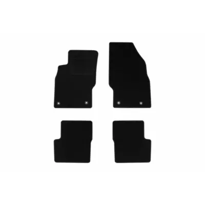 Tappetini Tessuto Set 4 Pezzi Nero per Opel Corsa D 2006-2014