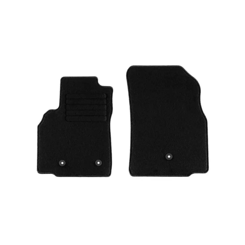 Tappetini Tessuto Set 4 Pezzi Nero per Opel Karl 2015-2019