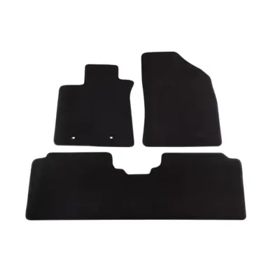 Tappetini Tessuto Tre Strati Set 3 Nero per Toyota Avensis 2012-2018