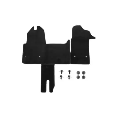 Tappetini Tessuto Triplo Strato Neri 3 Pezzi per Renault Master dal 2010