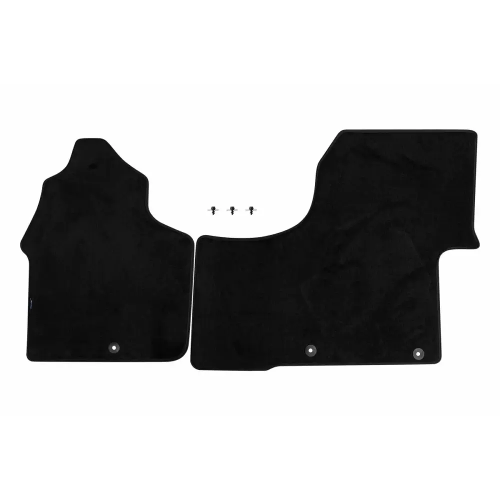 Tappetini Tessuto Triplo Strato Neri Set 2 Pezzi per Mercedes Sprinter
