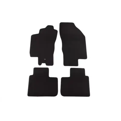 Tappetini Tessuto Triplo Strato Neri Set 4 Pezzi per Alfa Romeo 156 1997-2005