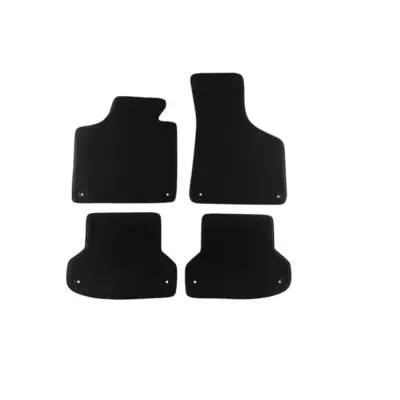 Tappetini Tessuto Triplo Strato Neri Set 4 Pezzi per Audi A3 3 Porte Sportback