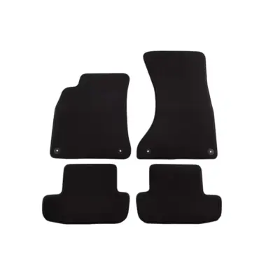 Tappetini Tessuto Triplo Strato Neri Set 4 Pezzi per Audi A5 2007-2017