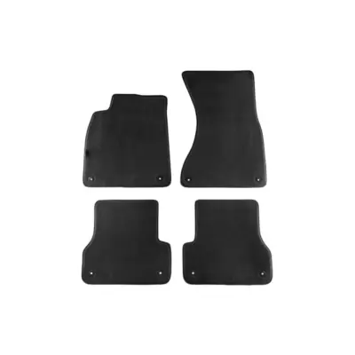 Tappetini Tessuto Triplo Strato Neri Set 4 Pezzi per Audi A6 2011-2018
