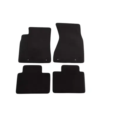 Tappetini Tessuto Triplo Strato Neri Set 4 Pezzi per Audi A8 1999-2002