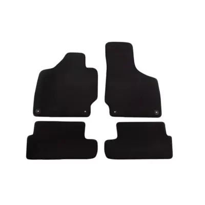Tappetini Tessuto Triplo Strato Neri Set 4 Pezzi per Audi Tt 2006-2014