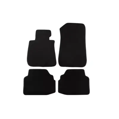 Tappetini Tessuto Triplo Strato Neri Set 4 Pezzi per BMW Serie 3 E92 2006-2013