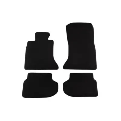 Tappetini Tessuto Triplo Strato Neri Set 4 Pezzi per BMW Serie 5 F10 2013-2017