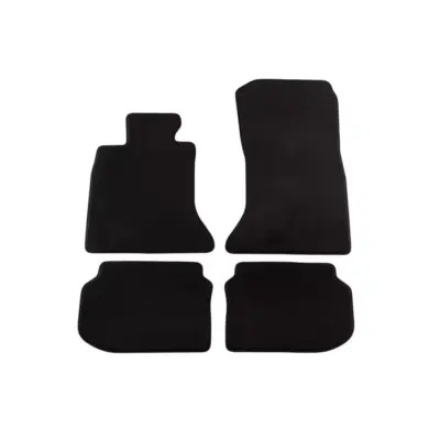 Tappetini Tessuto Triplo Strato Neri Set 4 Pezzi per BMW Serie 5 F10 2010-2013