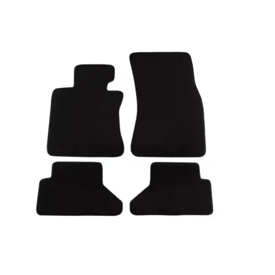 Tappetini Tessuto Triplo Strato Neri Set 4 Pezzi per BMW Serie 6 E64 2004-2011