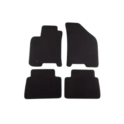 Tappetini Tessuto Triplo Strato Neri Set 4 Pezzi per Chevrolet Lacetti 2003-2010