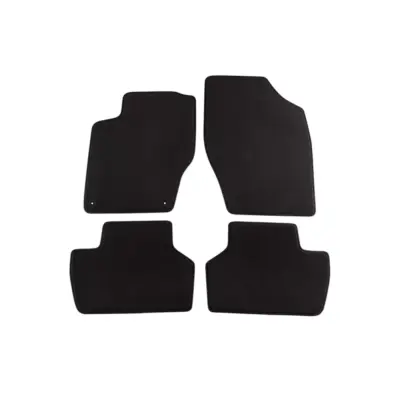 Tappetini Tessuto Triplo Strato Neri Set 4 Pezzi per Citroën C4 2010-2020