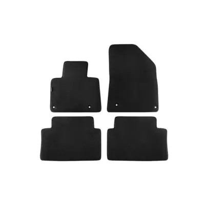 Tappetini Tessuto Triplo Strato Neri Set 4 Pezzi per Citroën C5 2008-2017