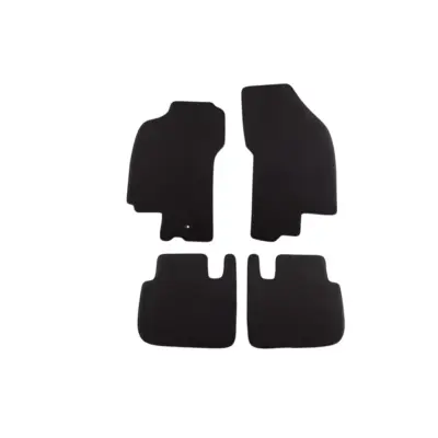 Tappetini Tessuto Triplo Strato Neri Set 4 Pezzi per Fiat Bravo 1995-2007