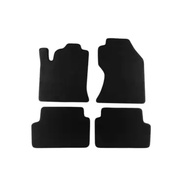 Tappetini Tessuto Triplo Strato Neri Set 4 Pezzi per Ford Focus 2001-2004
