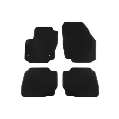 Tappetini Tessuto Triplo Strato Neri Set 4 Pezzi per Ford Mondeo 2012-2014