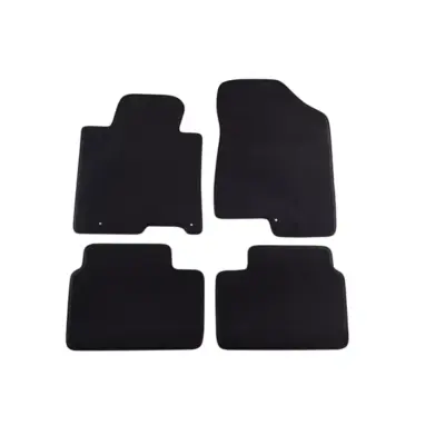 Tappetini Tessuto Triplo Strato Neri Set 4 Pezzi per Kia Ceed 2012-2018