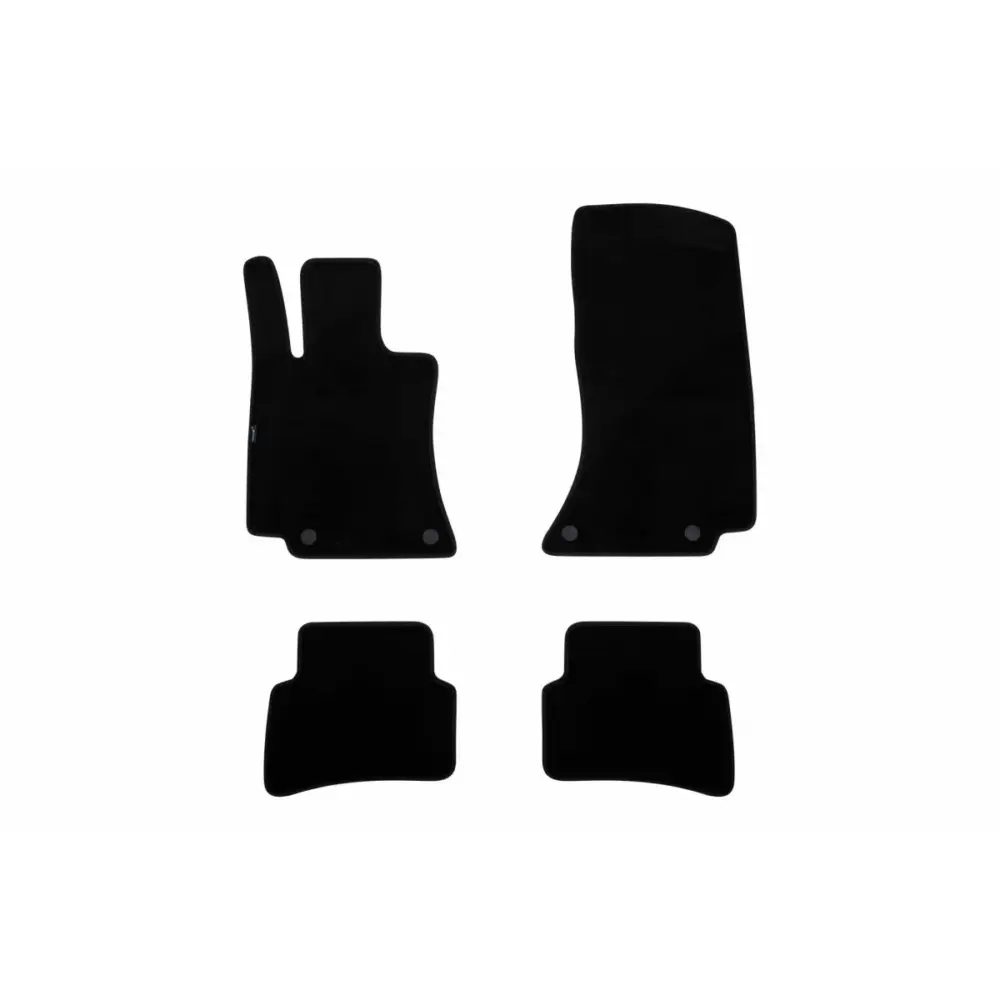 Tappetini Tessuto Triplo Strato Neri Set 4 Pezzi per Mercedes Classe E W214