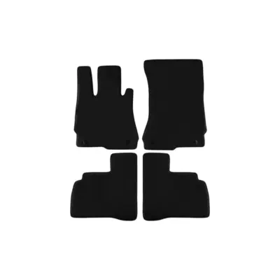 Tappetini Tessuto Triplo Strato Neri Set 4 Pezzi per Mercedes Classe S W221