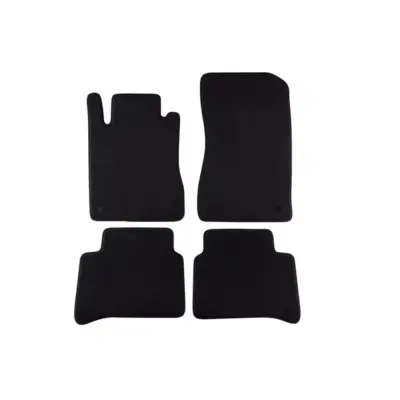 Tappetini Tessuto Triplo Strato Neri Set 4 Pezzi per Mercedes CLS C219 2004-2010