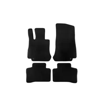 Tappetini Tessuto Triplo Strato Neri Set 4 Pezzi per Mercedes GLC X253 dal 2015