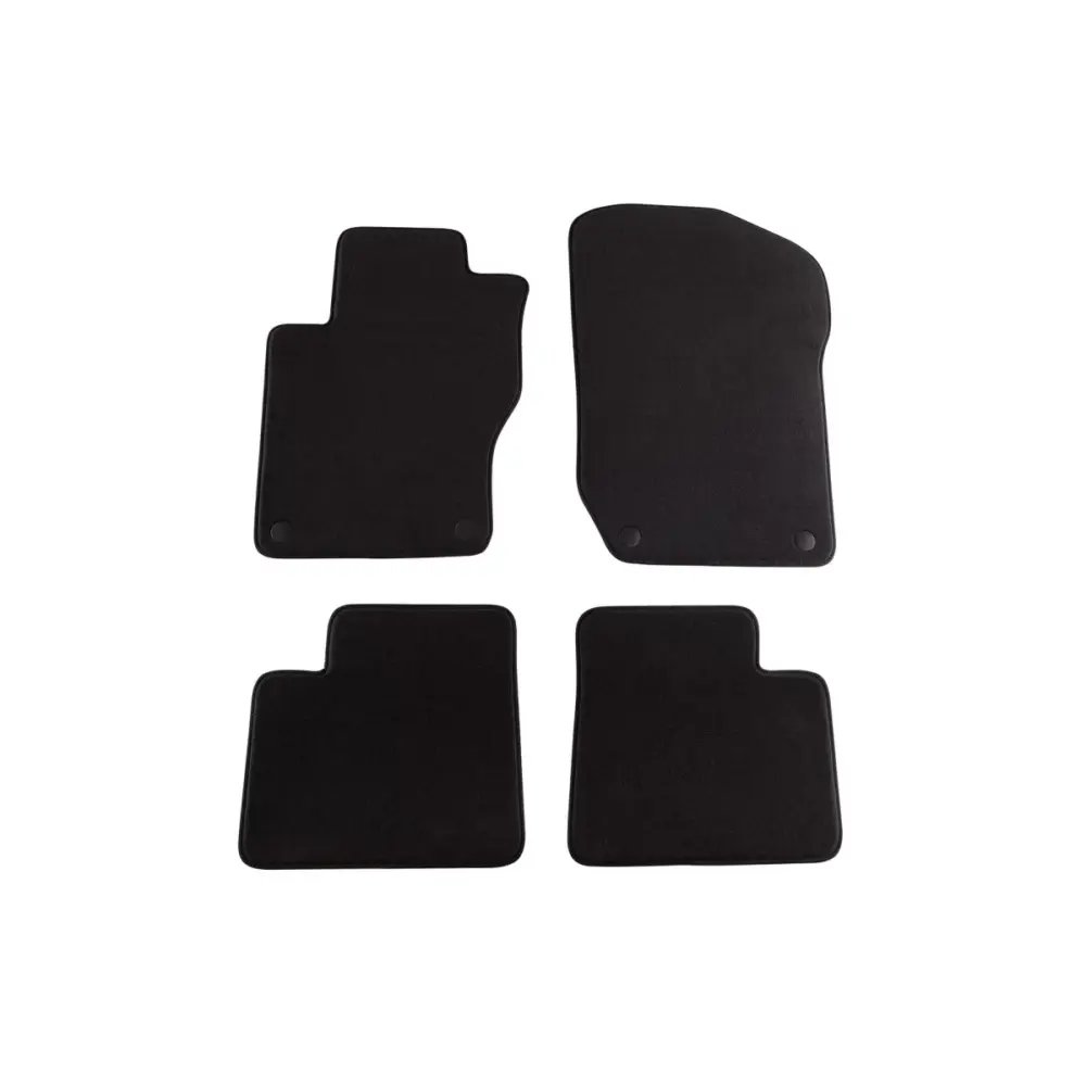 Tappetini Tessuto Triplo Strato Neri Set 4 Pezzi per Mercedes ml W164 2005-2011