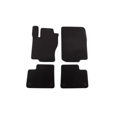 Tappetini Tessuto Triplo Strato Neri Set 4 Pezzi per Mercedes ml W166 2011-2015