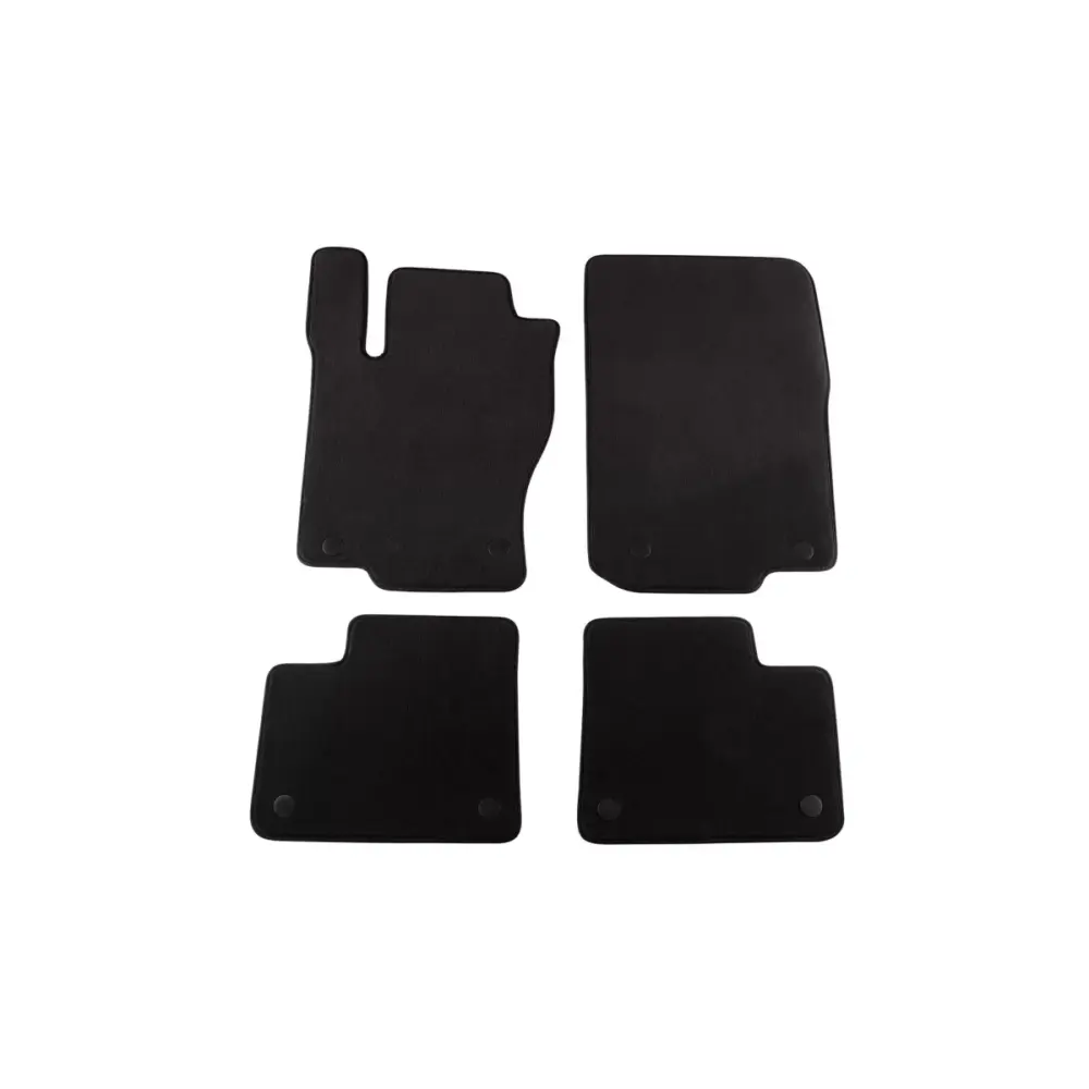 Tappetini Tessuto Triplo Strato Neri Set 4 Pezzi per Mercedes ml W166 2011-2015