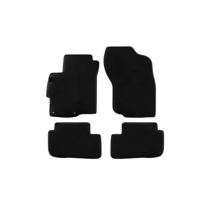 Tappetini Tessuto Triplo Strato Neri Set 4 Pezzi per Mitsubishi Lancer 2008-2017