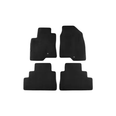Tappetini Tessuto Triplo Strato Neri Set 4 Pezzi per Opel Antara 2006-2017