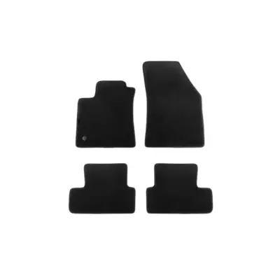Tappetini Tessuto Triplo Strato Neri Set 4 Pezzi per Renault Megane 2015-2022