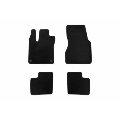 Tappetini Tessuto Triplo Strato Neri Set 4 Pezzi per Renault Twingo dal 2014