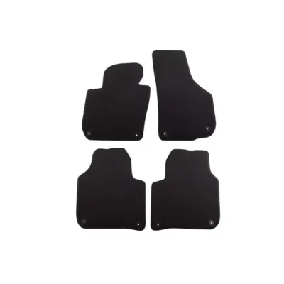Tappetini Tessuto Triplo Strato Neri Set 4 Pezzi per Skoda Superb 2008-2015