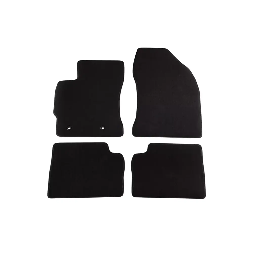 Tappetini Tessuto Triplo Strato Neri Set 4 Pezzi per Toyota Auris 2013-2018