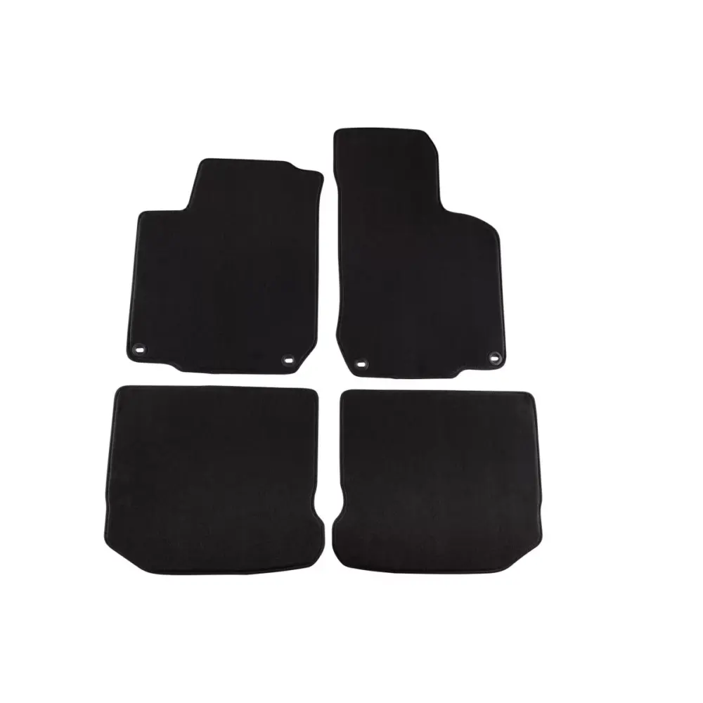 Tappetini Tessuto Triplo Strato Neri Set 4 Pezzi per Volkswagen Golf Iv