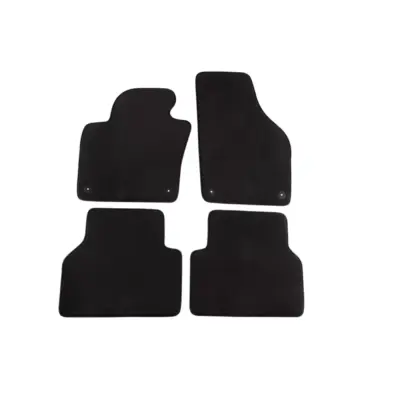 Tappetini Tessuto Triplo Strato Neri Set 4 Pezzi per Volkswagen Tiguan 2007-2016