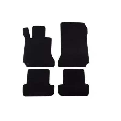 Tappetini Tessuto Triplo Strato Nero Set 4 Pezzi per Mercedes Classe C W204