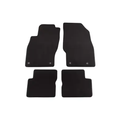 Tappetini Tessuto Triplo Strato Nero Set 4 Pezzi per Opel Corsa D 2006-2014